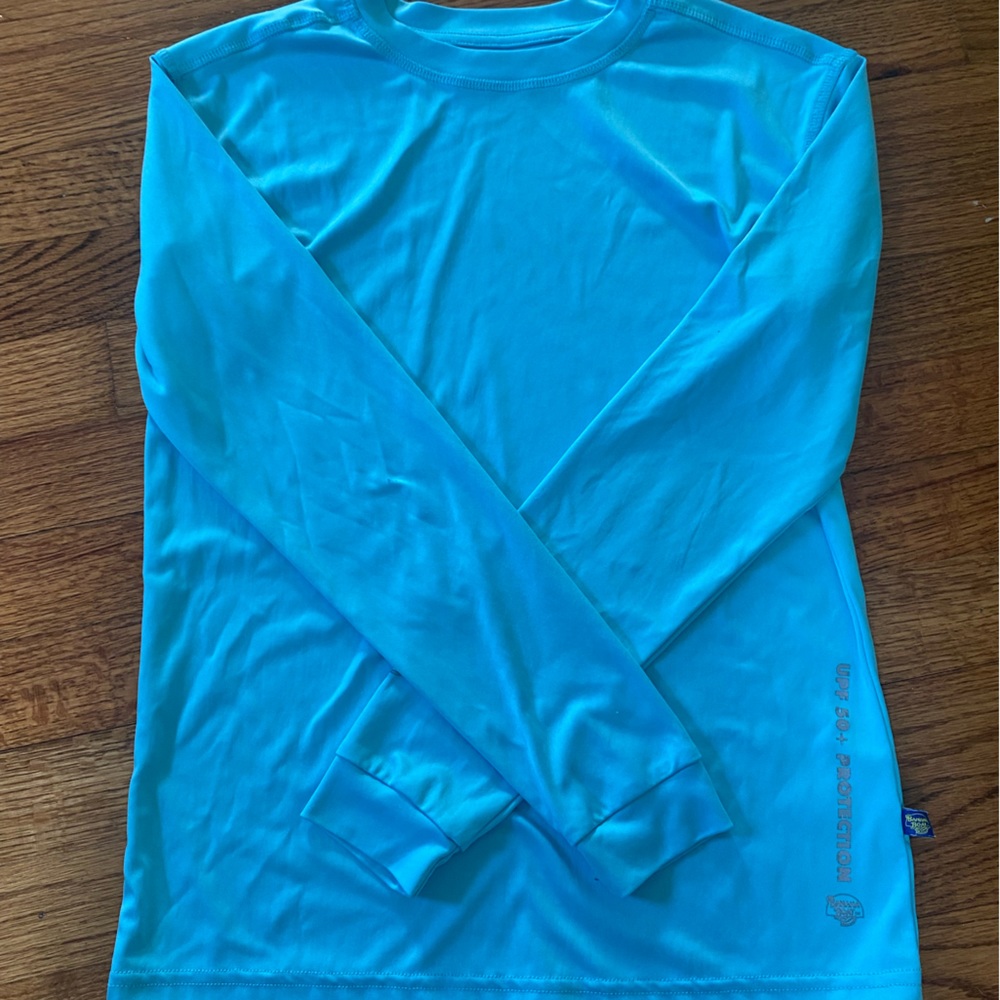 Blue swim shirt